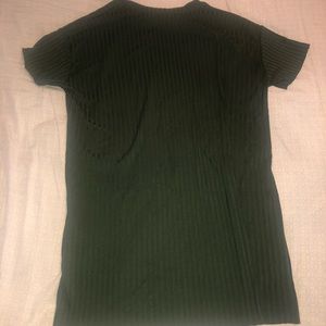 Forest green tshirt dress